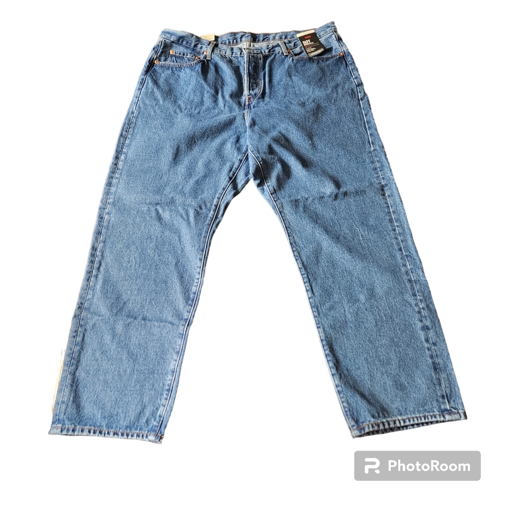 NWT Levi's 501 Original High Rise Straight Leg Jeans, Size 18M